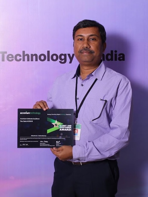 Accenture ACE Award in 2018