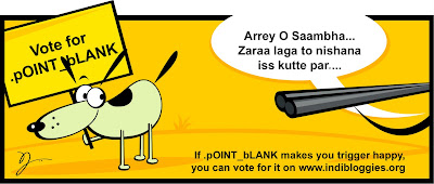 Vikram Nandwani tickled the funny bone even when he was soliciting [asking](https://web.archive.org/web/20070523212724/https://pointblank2006.blogspot.com/2007/02/vote-for-pointblank.html) votes :)