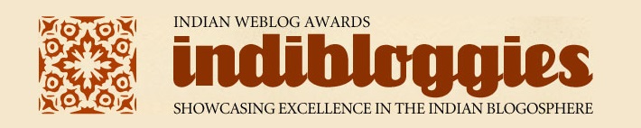 Indibloggies Header with the motif
